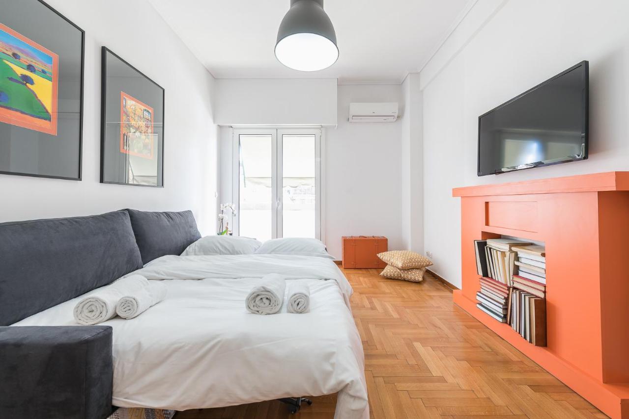 New Relaxed Central Apartment Walk Everywhere Athens Luaran gambar