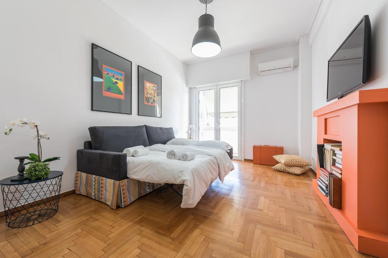 New Relaxed Central Apartment Walk Everywhere Athens Luaran gambar